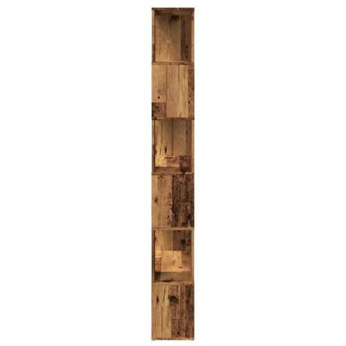 Ormar za knjige/Paravan - Sobna pregrada staro drvo 80x24x186 cm - Staro drvo 80 x 24 x 186 cm 1 Cijena