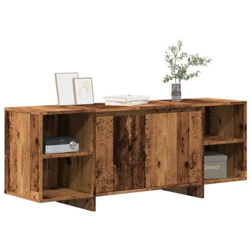 TV ormarić staro drvo 130x35x50 cm konstruirano drvo - Staro drvo 1 Cijena