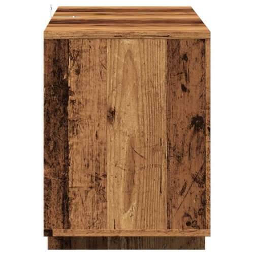TV ormarić staro drvo 130x35x50 cm konstruirano drvo - Staro drvo 1 Cijena