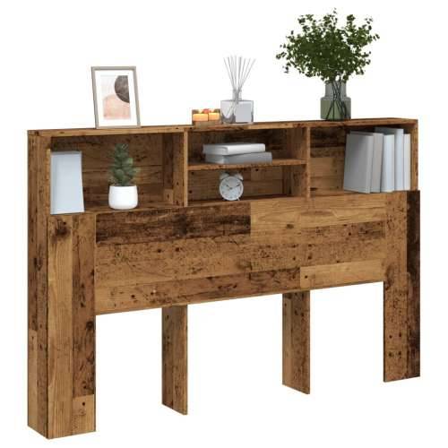 Uzglavni ormarić staro drvo 160x19x103,5 cm konstruirano drvo - Staro drvo 160 x 19 x 103.5 cm 1 Cijena