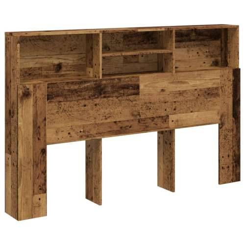 Uzglavni ormarić staro drvo 160x19x103,5 cm konstruirano drvo - Staro drvo 160 x 19 x 103.5 cm 1 Cijena