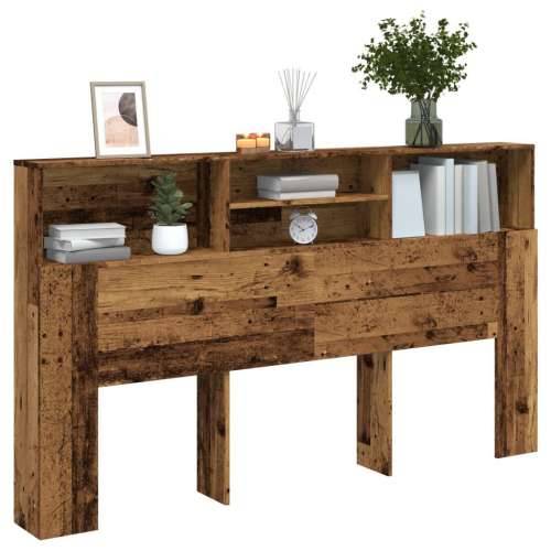 Uzglavni ormarić staro drvo 180x19x103,5 cm konstruirano drvo - Staro drvo 180 x 19 x 103.5 cm 1 Cijena