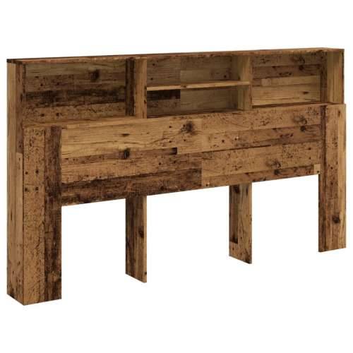 Uzglavni ormarić staro drvo 180x19x103,5 cm konstruirano drvo - Staro drvo 180 x 19 x 103.5 cm 1 Cijena