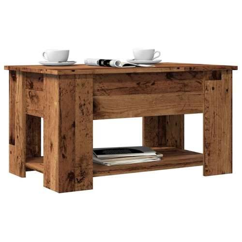 Stol za kavu Staro drvo 79x49x41 cm Konstruirano drvo - Staro drvo 79 x 49 x 42.5 cm 1 Cijena