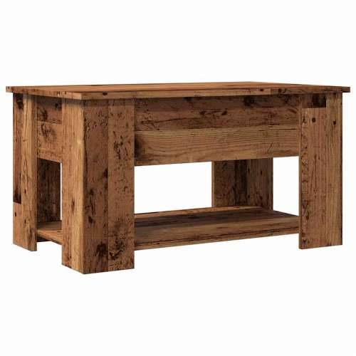 Stol za kavu Staro drvo 79x49x41 cm Konstruirano drvo - Staro drvo 79 x 49 x 42.5 cm 1 Cijena