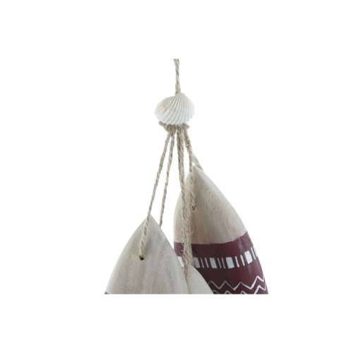 Decorațiune Suspendată Home ESPRIT Plava Crvena Pisana Ribe 5 x 2 x 20 cm (2 kom.) Cijena