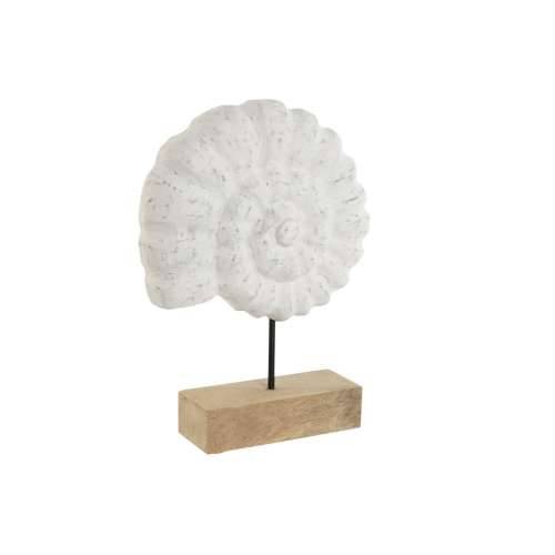 Ukrasna figura Home ESPRIT Bijela Prirodno Mediteran Ljuštura 29 x 7,5 x 38,5 cm Cijena