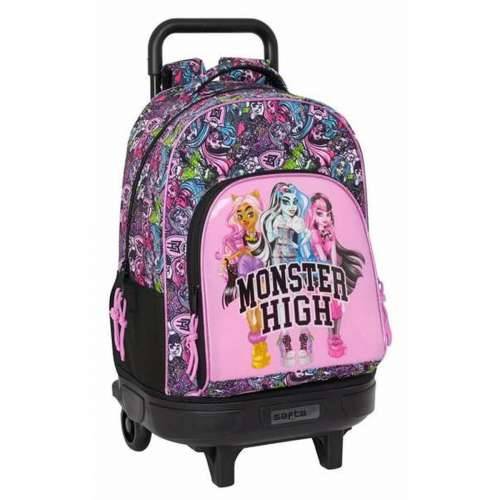 Školski Ruksak Monster High Drama Pisana 33 x 45 x 22 cm Cijena