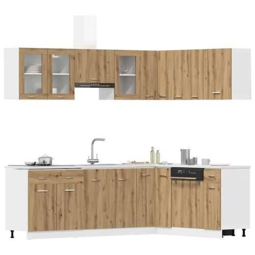 11-dijelni set kuhinjskih ormarića Artisan hrast - artisian oak 1 bez radne ploče Cijena