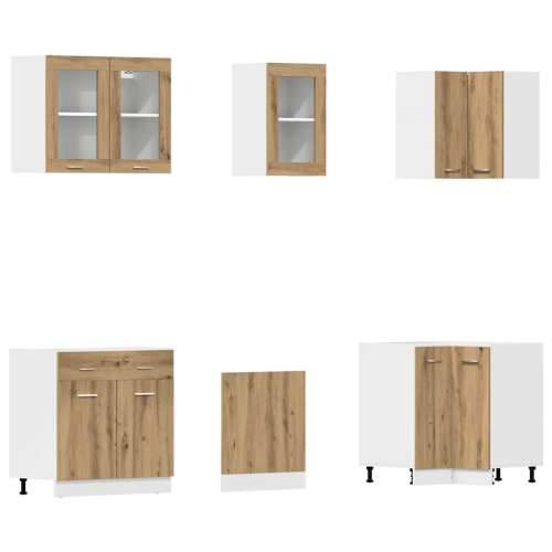 11-dijelni set kuhinjskih ormarića Artisan hrast - artisian oak 1 bez radne ploče Cijena