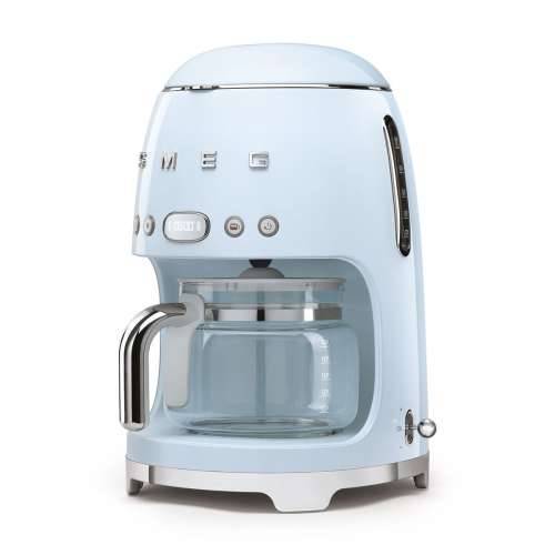 Aparat za Filter Kavu Smeg DCF02PBEU Plava 1050 W 10 Tasītes Cijena