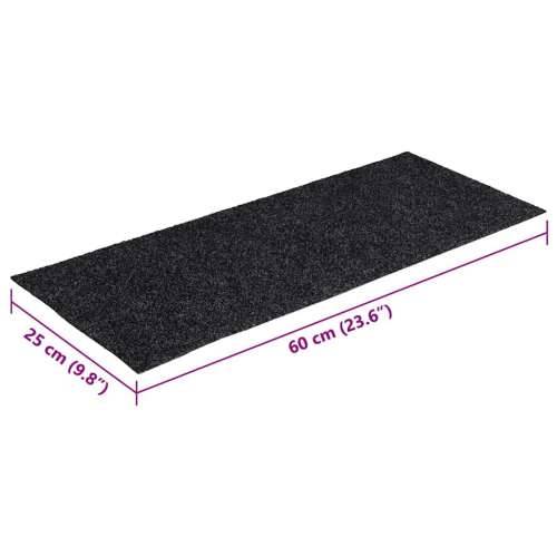 Ljepljivi tepisi za stepenice 30 kom 60x25 cm pravokutne - Siva 60 x 25 cm 30 Cijena