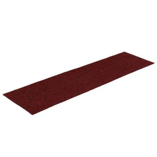 Ljepljivi tepisi za stepenice 30 kom 76x20 cm pravokutne - Bordo crvena 76 x 20 cm 30 Cijena