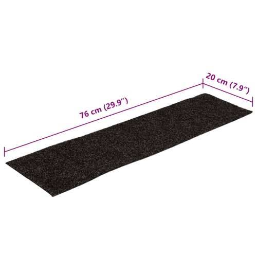Ljepljivi tepisi za stepenice 30 kom 76x20 cm pravokutne - Smeđa 76 x 20 cm 30 Cijena