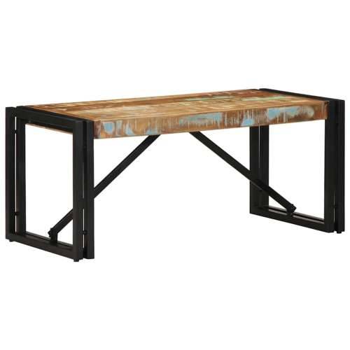 Stolić za kavu višebojna 80x40x35 cm masivnog obnovljenog drva - 80 x 40 x 35 cm 1 masivno obnovljeno drvo Cijena