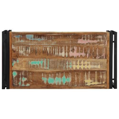 Stolić za kavu višebojna 80x40x35 cm masivnog obnovljenog drva - 80 x 40 x 35 cm 1 masivno obnovljeno drvo Cijena