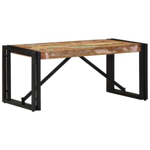 Stolić za kavu višebojna 80x40x35 cm masivnog obnovljenog drva - 80 x 40 x 35 cm 1 masivno obnovljeno drvo Cijena