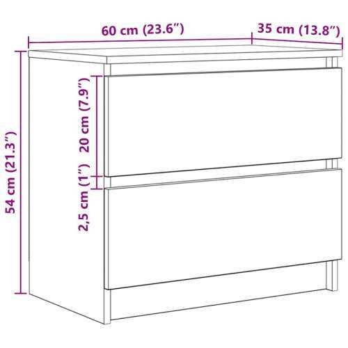 TV ormarić smeđa boja hrasta 60x35x54 cm konstruirano drvo - Smeđi hrast 1 60 cm Cijena