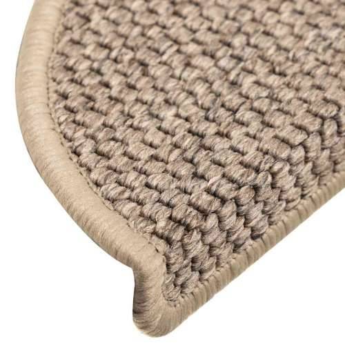 Ljepljivi tepisi za stepenice 30 kom 56x17x3 cm tamnobež - Tamnobež 56 x 17 x 3 cm 30 Cijena