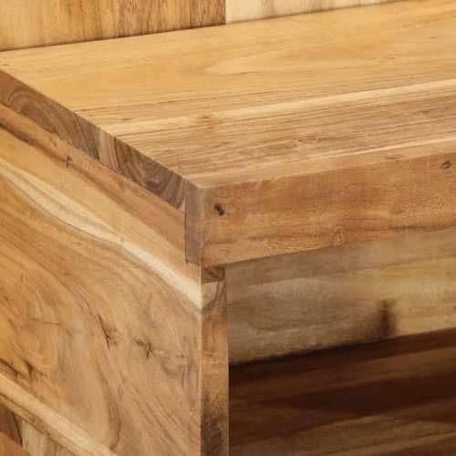 Noćni ormarić 50x27x50 cm puno drvo bagrem - 50x27x50 cm 2 Masivno bagremovo drvo Cijena