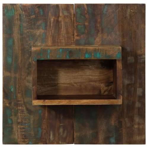 Noćni ormarić Višebojni 50x27x50 cm puno drvo, reciklirano - 50x27x50 cm 2 masivno obnovljeno drvo Cijena