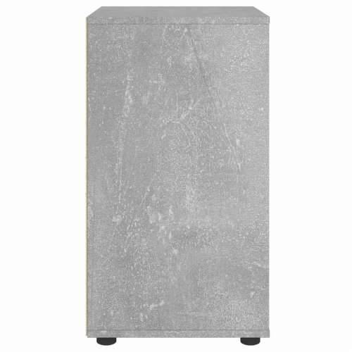 Komoda VISNES beton siva 60x40x73 cm konstruirano drvo - Beton siva 1 Cijena