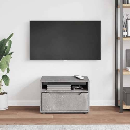 TV ormarić VISNES beton sivi 60x40x38 cm konstruirano drvo - Beton siva 1 Cijena