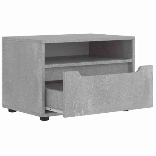 TV ormarić VISNES beton sivi 60x40x38 cm konstruirano drvo - Beton siva 1 Cijena