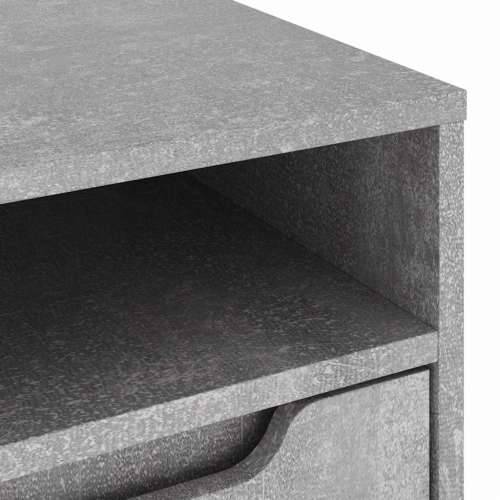 TV ormarić VISNES beton sivi 60x40x38 cm konstruirano drvo - Beton siva 1 Cijena