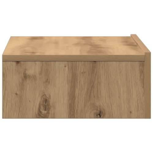 Noćni ormarić Artisan hrast 60x35 cm izrađeno drvo - hrast artisan 1 s 2 ladice Cijena