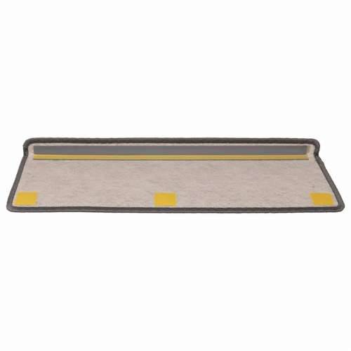 Ljepljivi tepisi za stepenice 30 kom 65x21x4 cm sivi/bež - siva i bež 30 Cijena