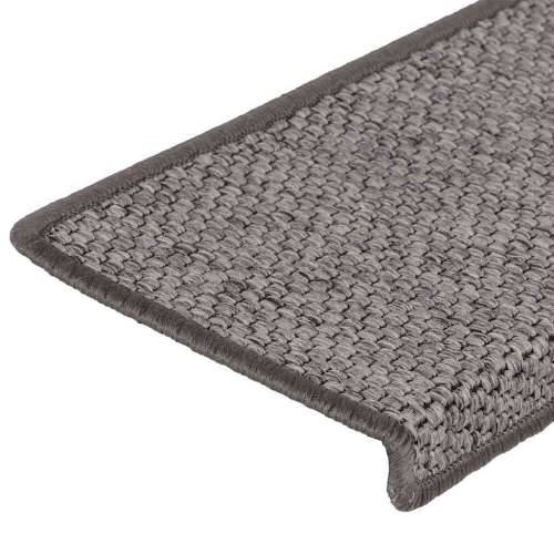 Ljepljivi tepisi za stepenice 30 kom 65x21x4 cm sivi/bež - siva i bež 30 Cijena