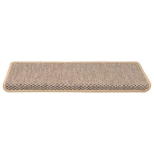 Ljepljivi tepisi za stepenice 30 kom 65x21x4 cm svjetlobež - Svjetlobež 30 Cijena