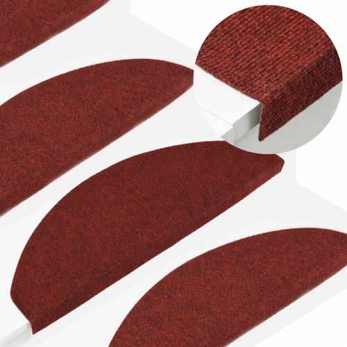 Ljepljivi tepisi za stepenice 30 kom crveni 65x22,5x3,5 cm - Crvena 65 x 22.5 x 3.5 cm 30 Cijena