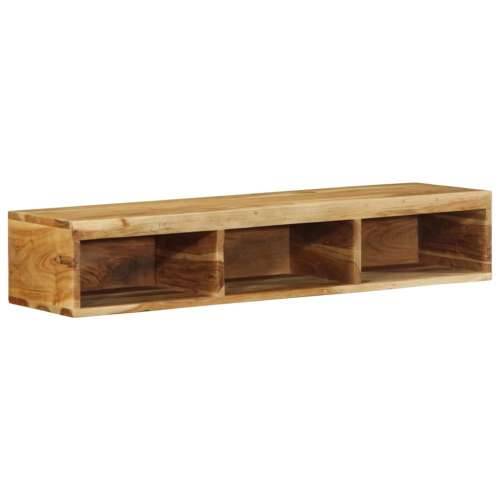 Zidni TV ormarić 100x30x19 cm puno drvo bagrem - 100 x 30 x 19 cm 1 Masivno bagremovo drvo Cijena