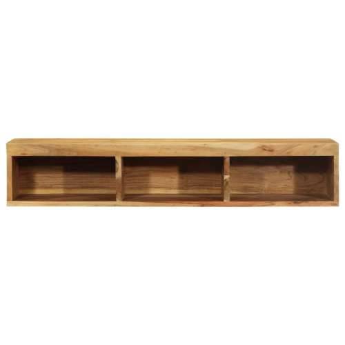 Zidni TV ormarić 100x30x19 cm puno drvo bagrem - 100 x 30 x 19 cm 1 Masivno bagremovo drvo Cijena