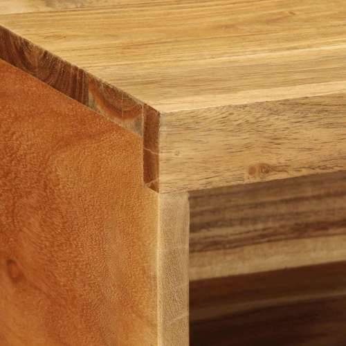 Zidni TV ormarić 100x30x19 cm puno drvo bagrem - 100 x 30 x 19 cm 1 Masivno bagremovo drvo Cijena