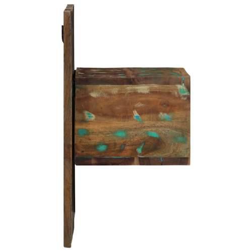 Noćni ormarić Višebojni 50x27x50 cm puno drvo, reciklirano - 50x27x50 cm 1 masivno obnovljeno drvo Cijena