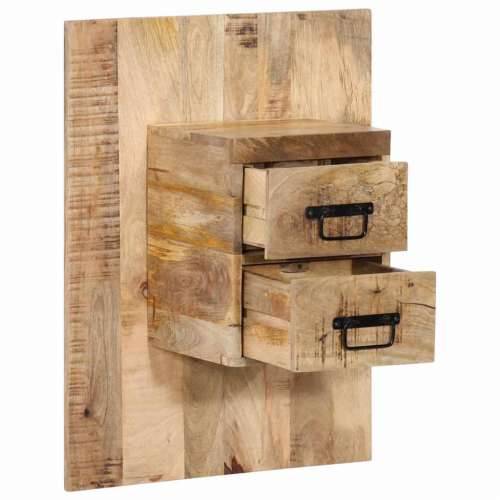 Noćni ormarić 60x32x80 cm Puno grubo drvo Mango - 60x32x80 cm 1 Grubo masivno drvo manga Cijena
