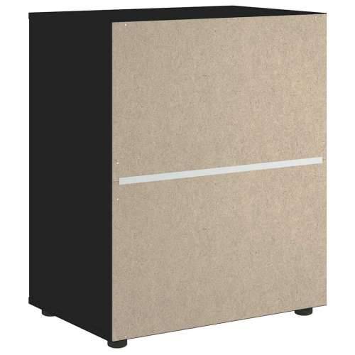 Komoda VISNES crna 60x40x73 cm izrađeno drvo - Crna 1 Cijena