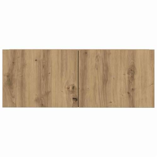 4-dijelni zidni TV ormarić Artisan hrast izrađen od drva - hrast artisan 4 80 cm Cijena