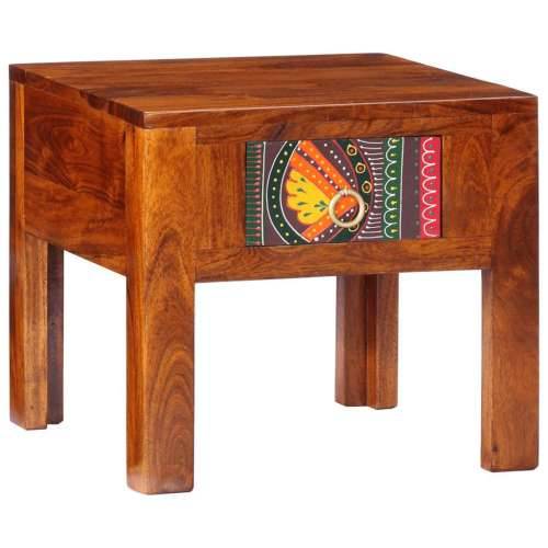 Noćni ormarić 2 kom 40x40x36 cm Puno drvo bagrem - 40 x 40 x 36 cm 2 Cijena