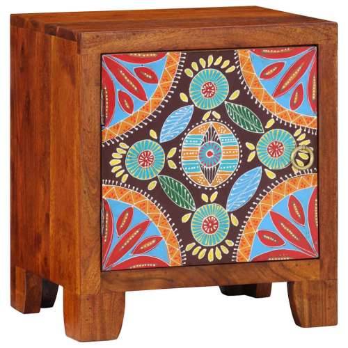 Noćni ormarić 2 kom 40x30x45 cm Puno drvo bagrem - 2 Cijena