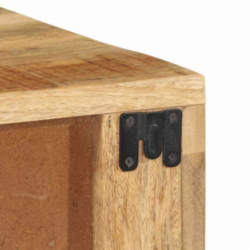 Zidni TV ormarić 100x30x19 cm Puno grubo drvo Mango - 100 x 30 x 19 cm 1 Grubo masivno drvo manga Cijena