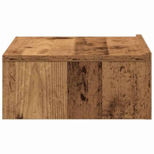 Noćni ormarić staro drvo 60x35 cm izrađeno drvo - Staro drvo 1 s 2 ladice Cijena