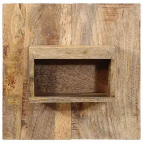 Noćni ormarić 50x27x50 cm Puno grubo drvo Mango - 50x27x50 cm 2 Grubo masivno drvo manga Cijena