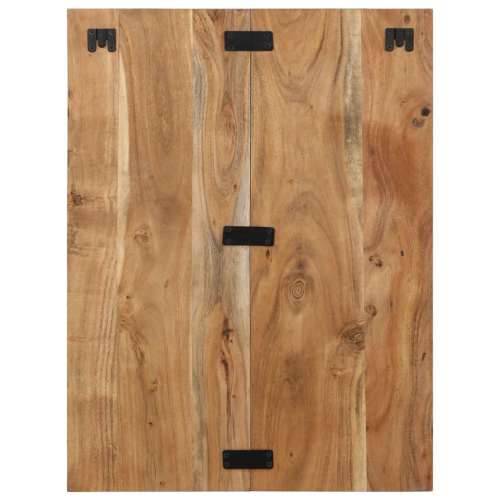 Noćni ormarić 60x32x80 cm puno drvo bagrem - 60x32x80 cm 1 Masivno bagremovo drvo Cijena