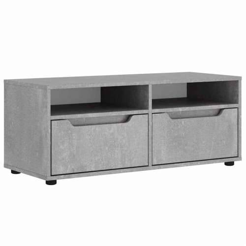 TV ormarić VISNES beton sivi 100x40x38 cm konstruirano drvo - Beton siva 1 Cijena