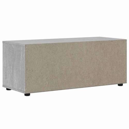 TV ormarić VISNES beton sivi 100x40x38 cm konstruirano drvo - Beton siva 1 Cijena