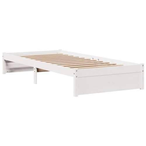 Okvir kreveta s uzglavljem bez madraca bijeli 90x200 cm - Bijela 90 x 200 cm Cijena
